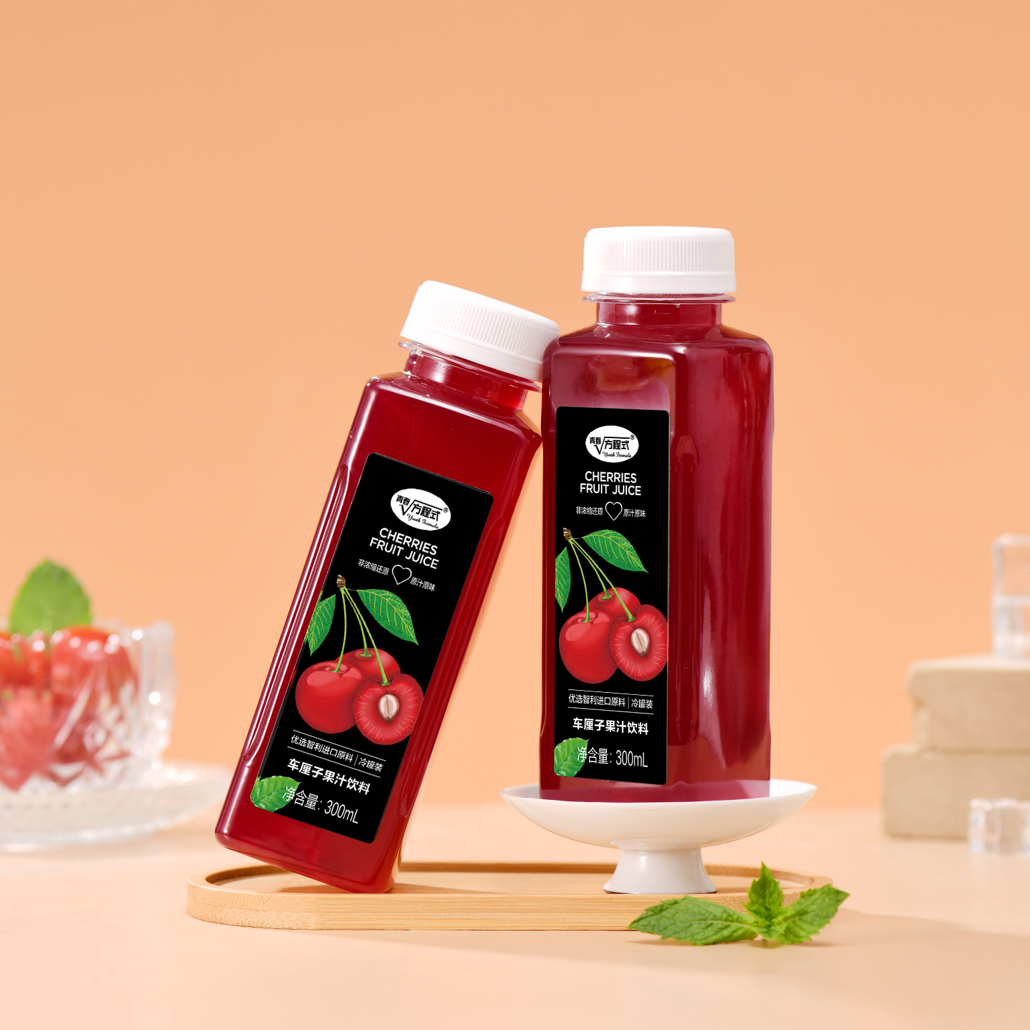 青春方程式100%NFC车厘子汁300mL