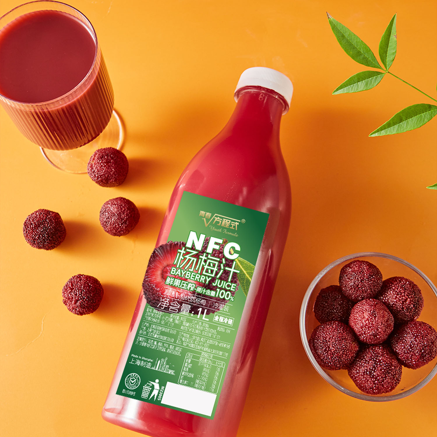 青春方程式NFC杨梅汁1L