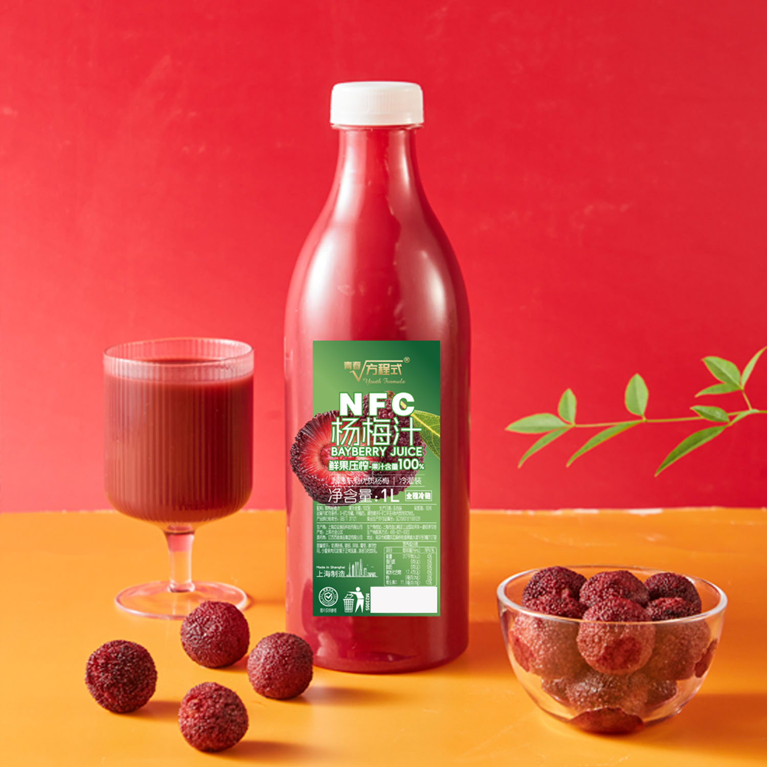 青春方程式NFC杨梅汁1L