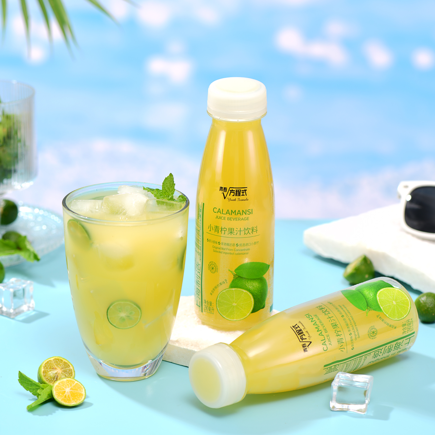 青春方程式小青柠果汁饮料290mL