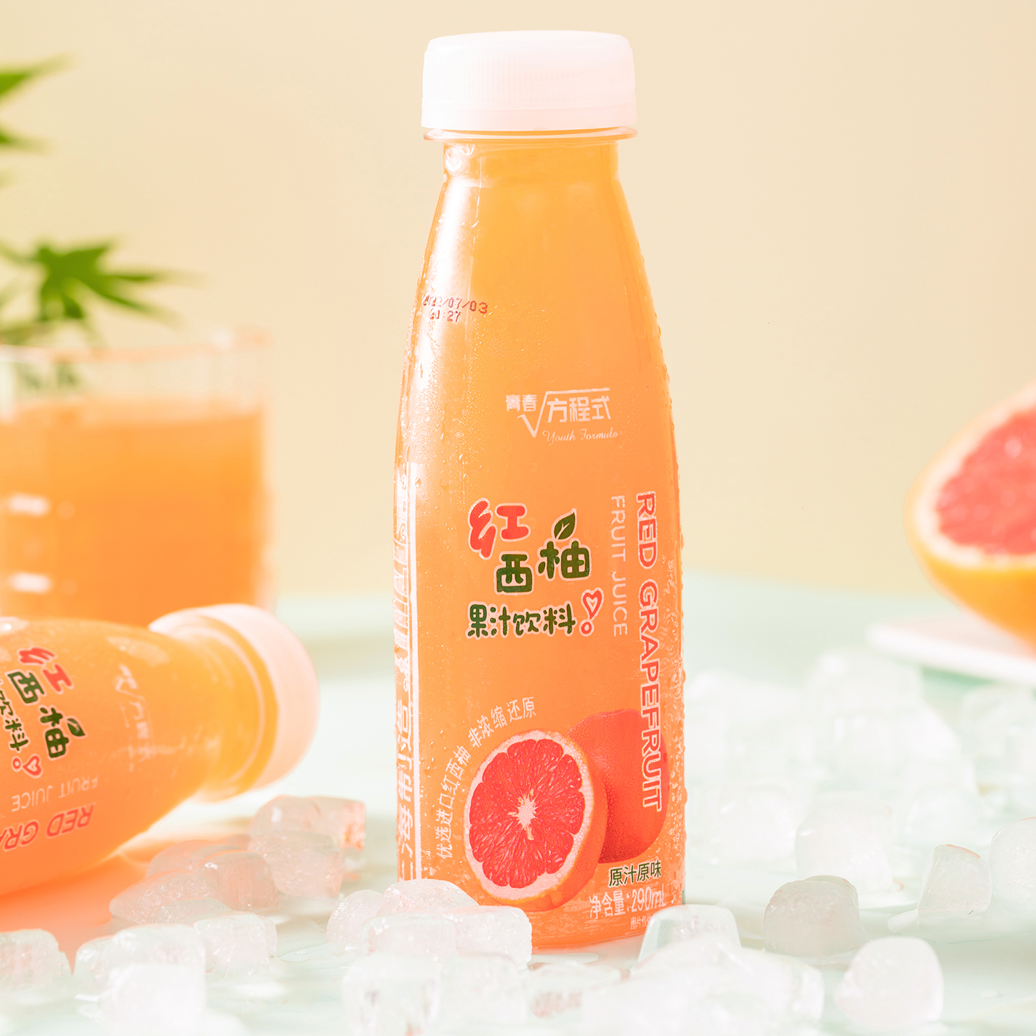 青春方程式红西柚果汁饮料290mL