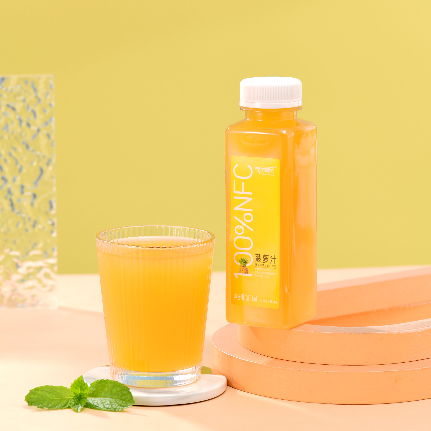 青春方程式100%NFC菠萝汁300mL