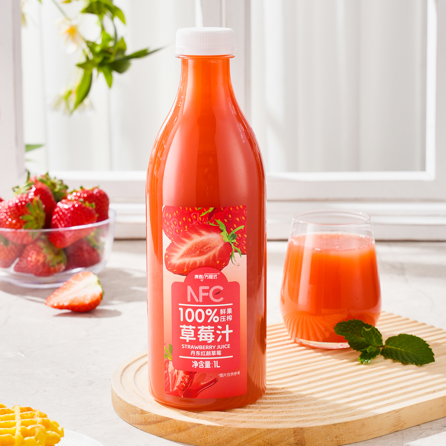 青春方程式NFC草莓汁1L