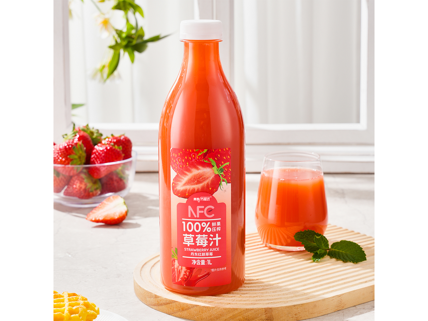 青春方程式NFC草莓汁1L